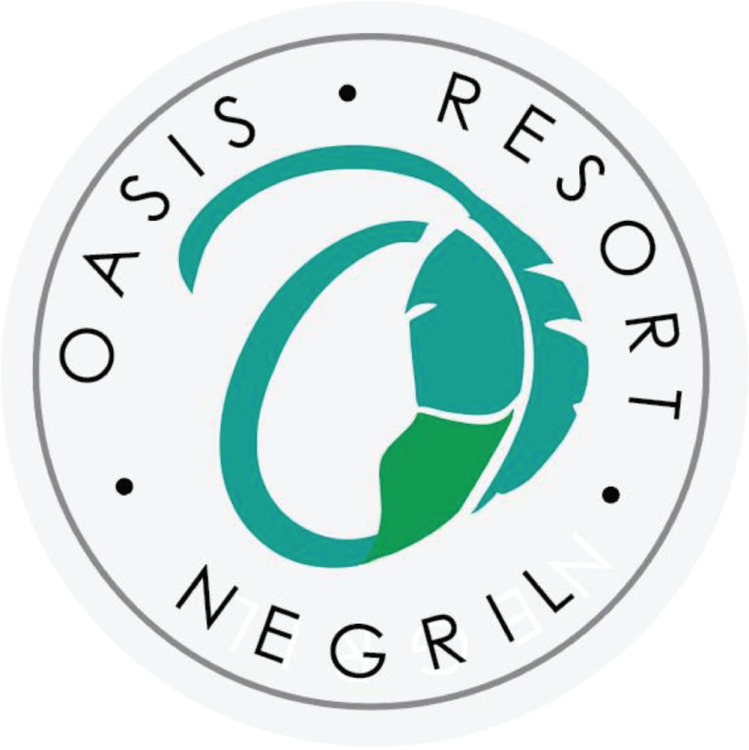 Oasis Private Resort circular crest logo